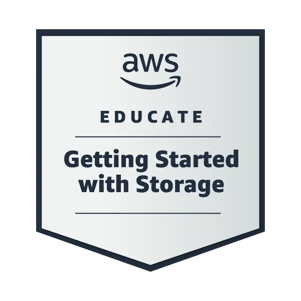 AWS Storage Badge