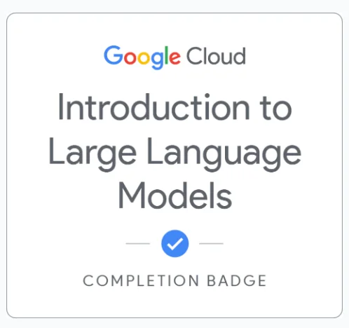 GCP LLM Badge